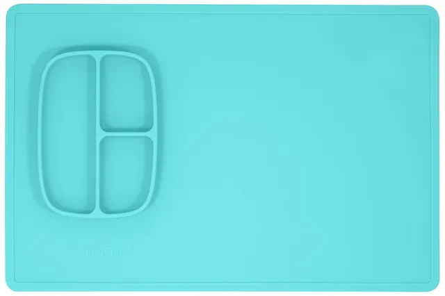 kindsgut-mal-und-bastelunterlage-silikon-mint-50-x-33-cm image 1
