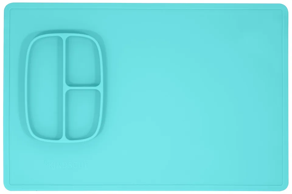 kindsgut-mal-und-bastelunterlage-silikon-mint-50-x-33-cm image 1
