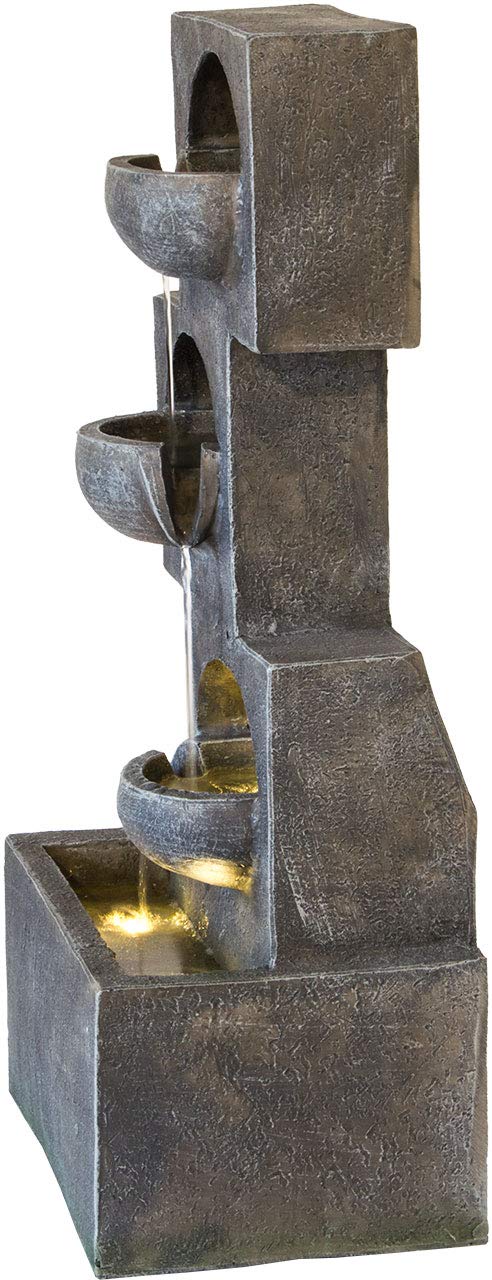lemodo-nativ-zimmerbrunnen-eckig-mit-led-beleuchtung-und-pumpe image 8