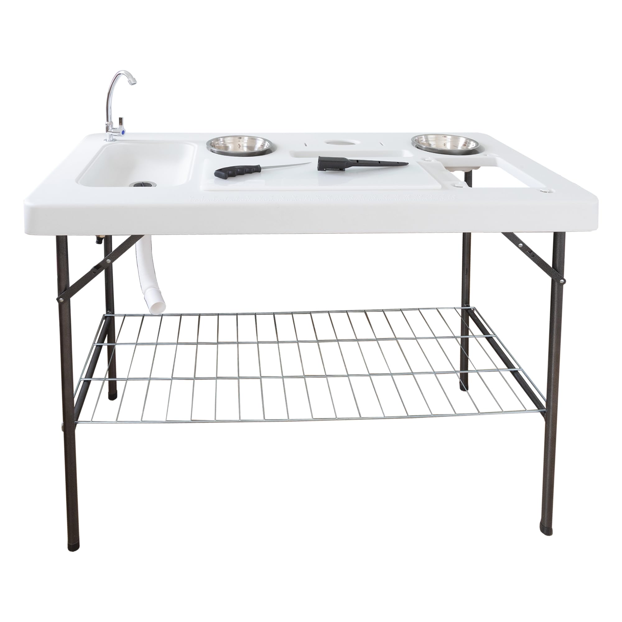 lemodo-klappbarer-filetiertisch-mit-sp-le-und-filetierbrett-outdoor image 1