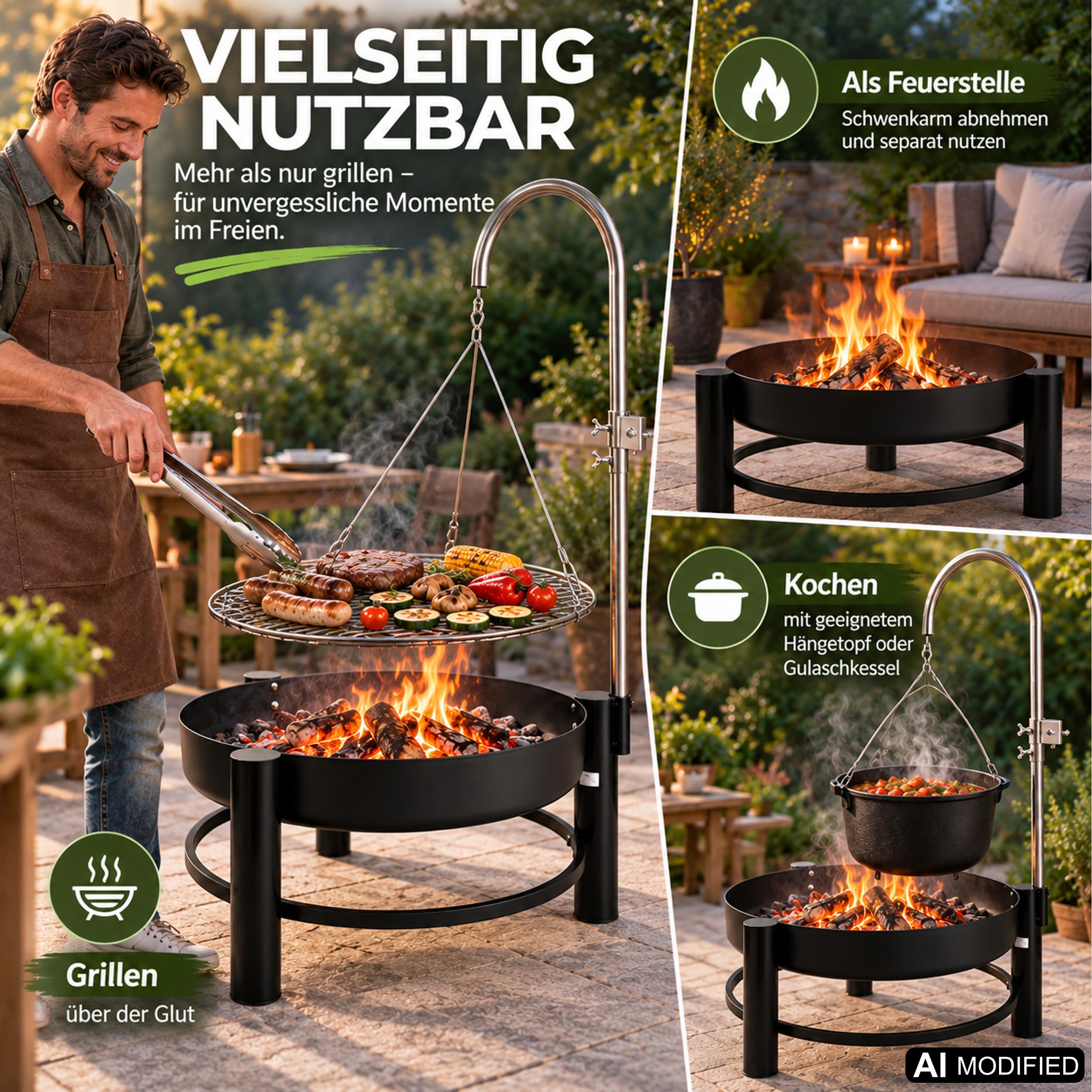 lemodo-schwenkgrill-holzkohlegrill-55-cm-h-henverstellbar image 4