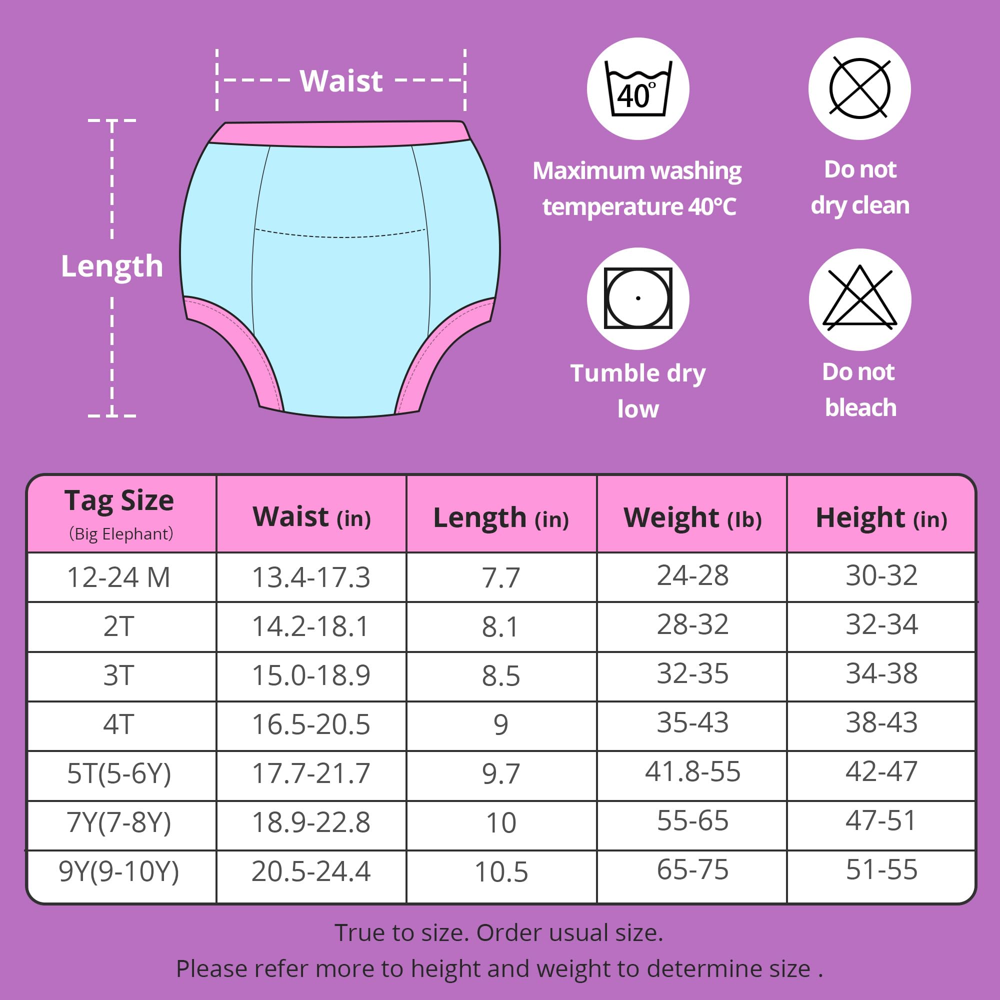 big-elephant-t-pfchen-trainingshose-kinder-boxer-100-baumwolle image 8