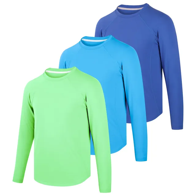 big-elephant-jungen-sportshirt-langarm-3er-pack-mesh-schnelltrocknend image 1
