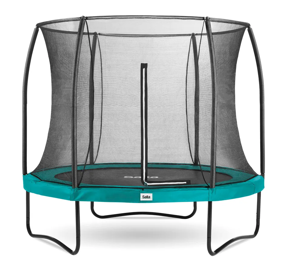 salta-comfort-edition-trampolin-mit-sicherheitsnetz-183cm-gr-n image 1