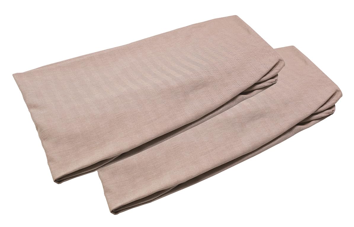 kindsgut-spannbettlaken-baby-70x140-cm-baumwolle-altrosa-2er-set image 1
