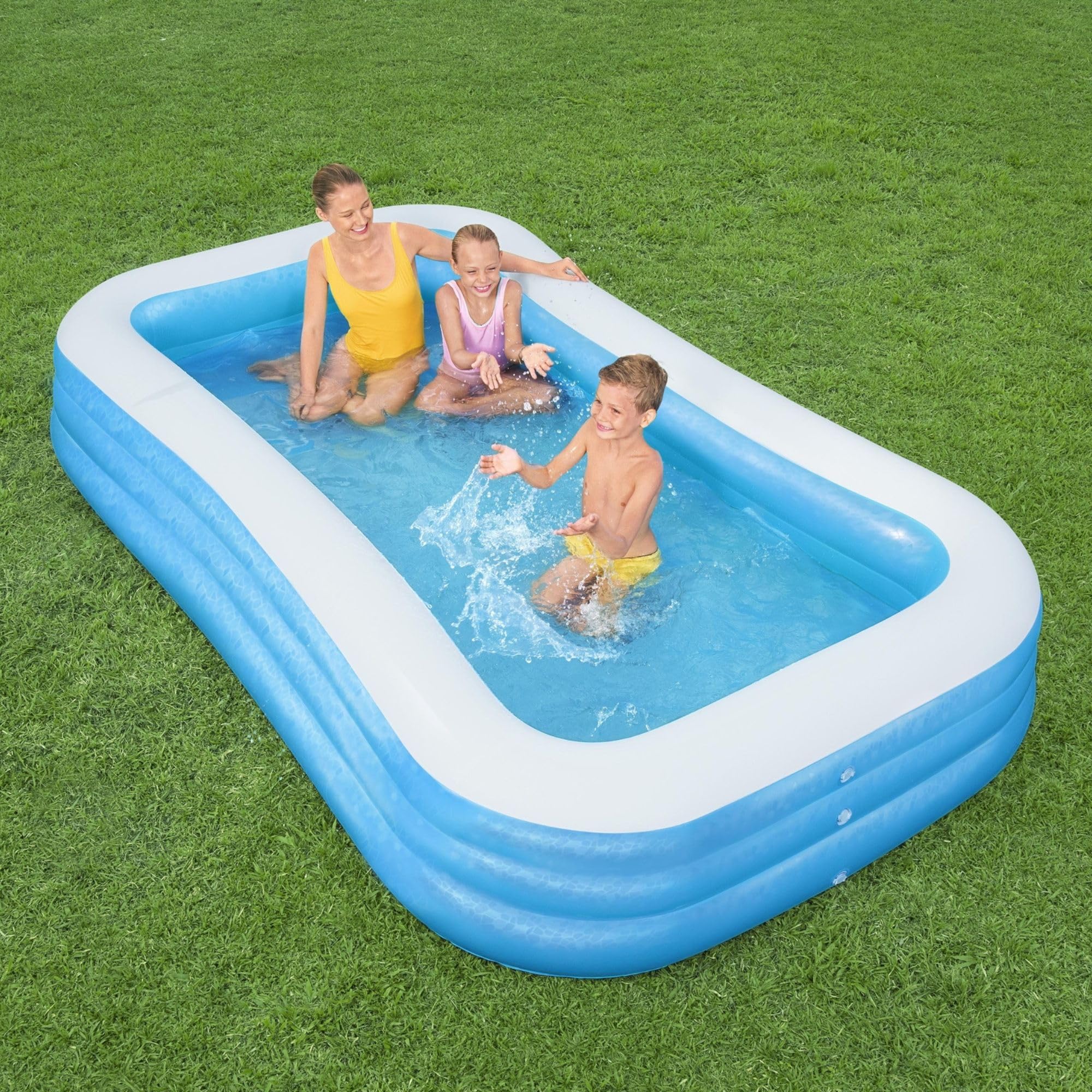 bestway-family-pool-deluxe-planschbecken-305x183x56-cm-1161-l-bunt image 2