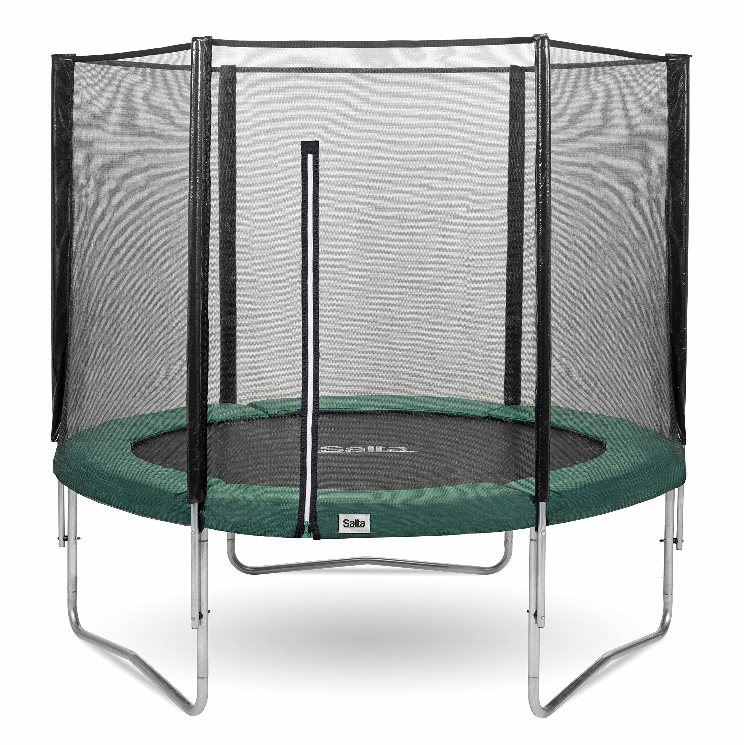 salta-combo-trampolin-305-cm-rund-gr-n-mit-netz image 1