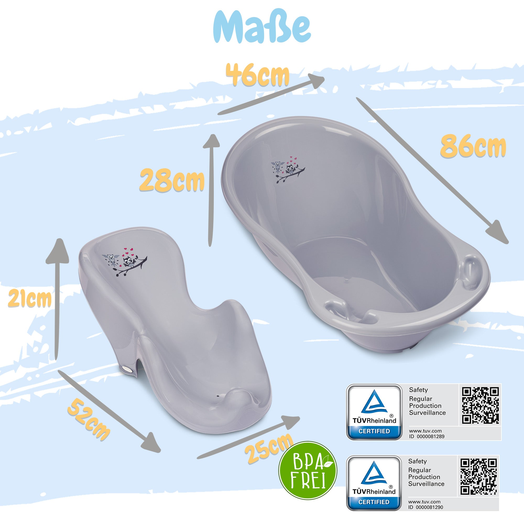 babykajo-babybadewanne-mit-st-nder-7-teiliges-set-86-cm image 2