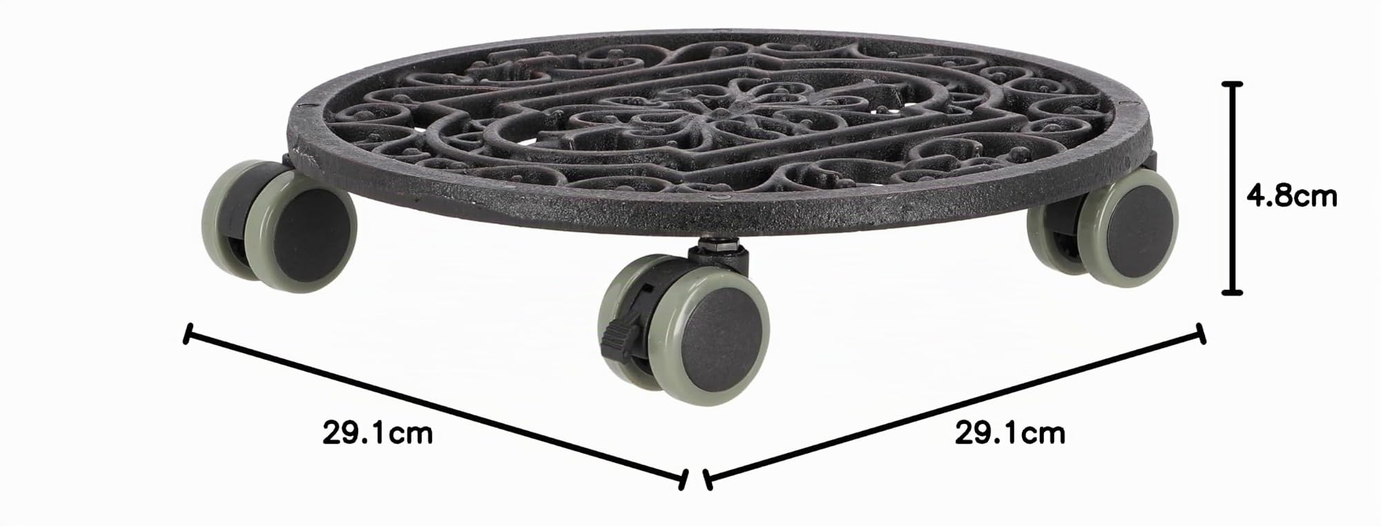 esschert-design-tg21-antik-pflanzentrolley-rund-28-cm image 5