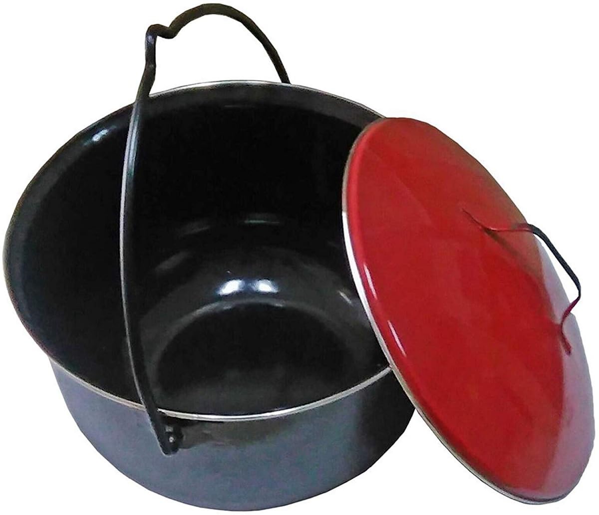 lemodo-gulaschkessel-emailliert-14-liter-mit-deckel-und-sch-pfkelle-f-r-schwenkg image 8