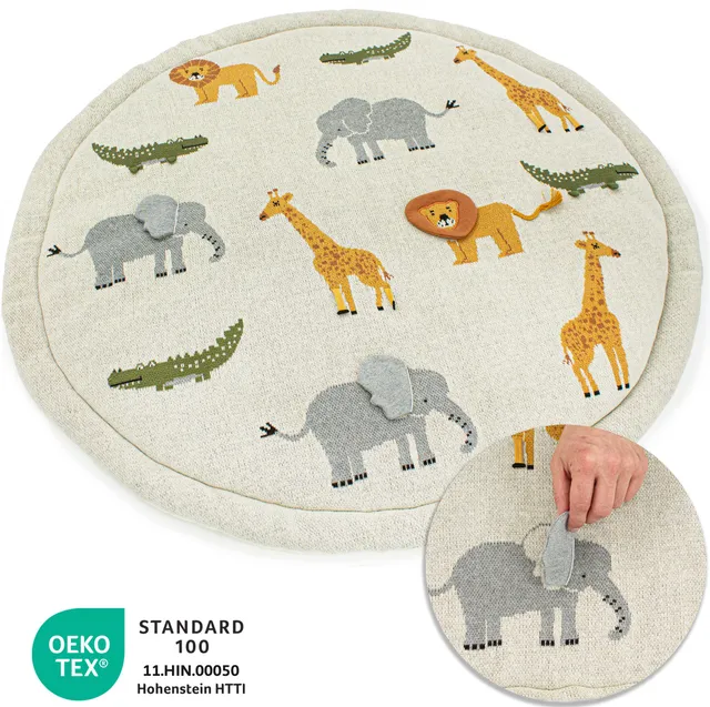 babykajo-baby-krabbeldecke-spielmatte-mit-3d-effekt-100-120-cm image 1