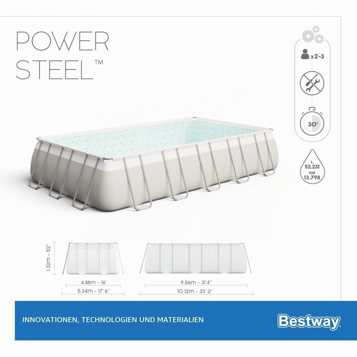 bestway-power-steel-frame-pool-eckig-956x488x132-cm-komplett-set-mit-sandfilter image 5