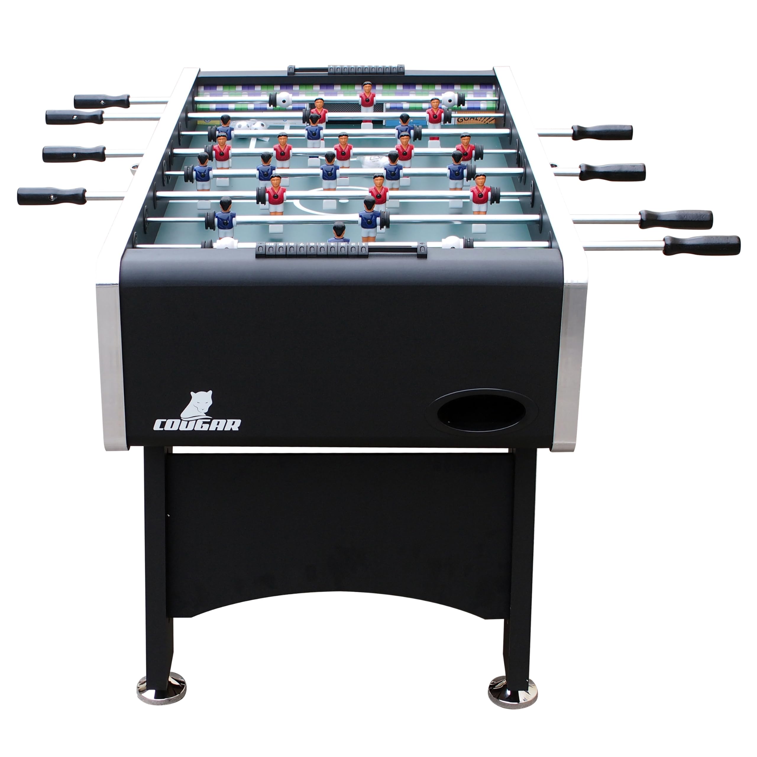 cougar-arena-tischkicker-schwarz-141-cm image 5