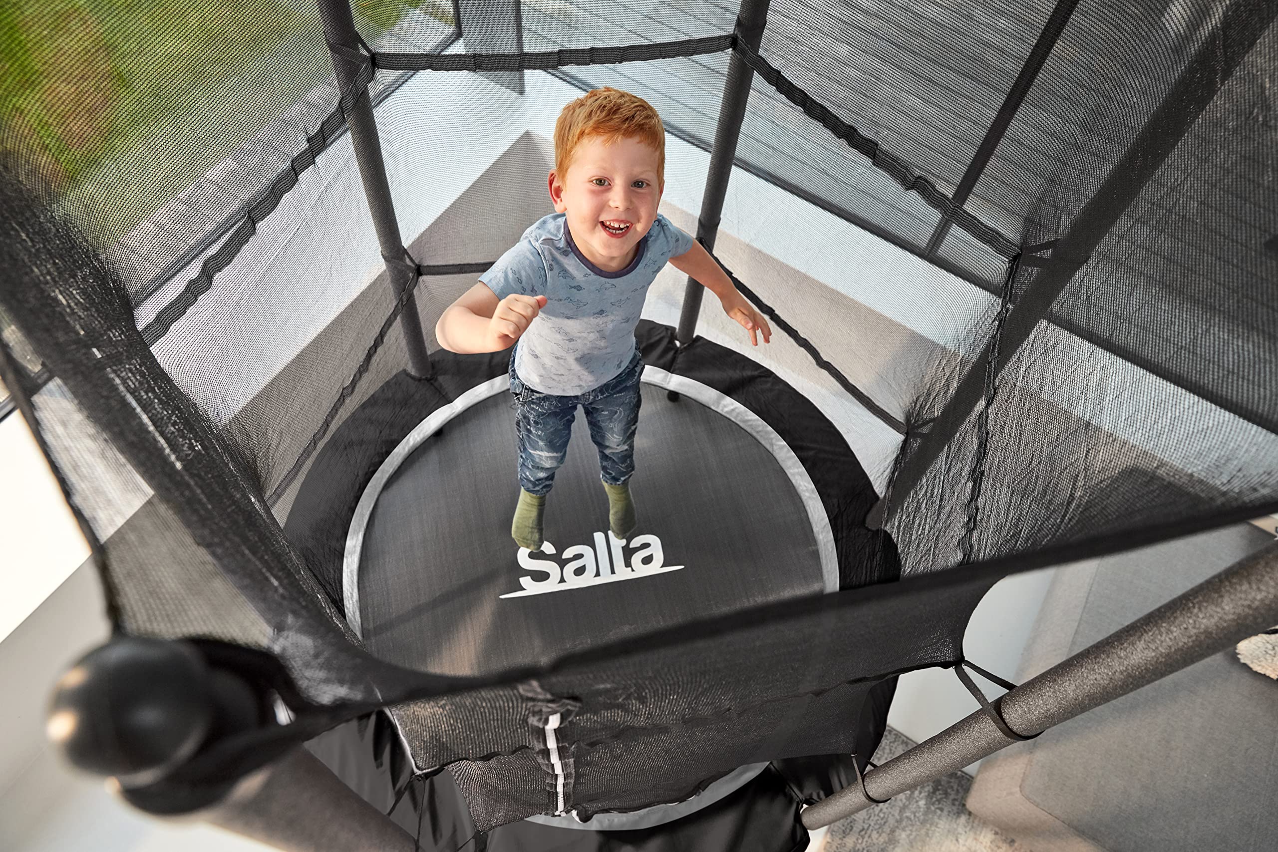 salta-junior-mini-trampolin-f-r-kinder-140cm-schwarz-mit-sicherheitsnetz image 6