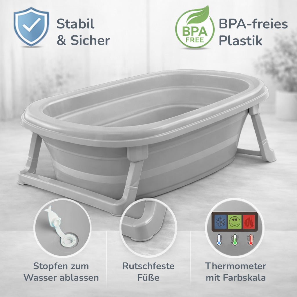 babykajo-faltbare-babybadewanne-mit-thermometer-und-abfluss image 7