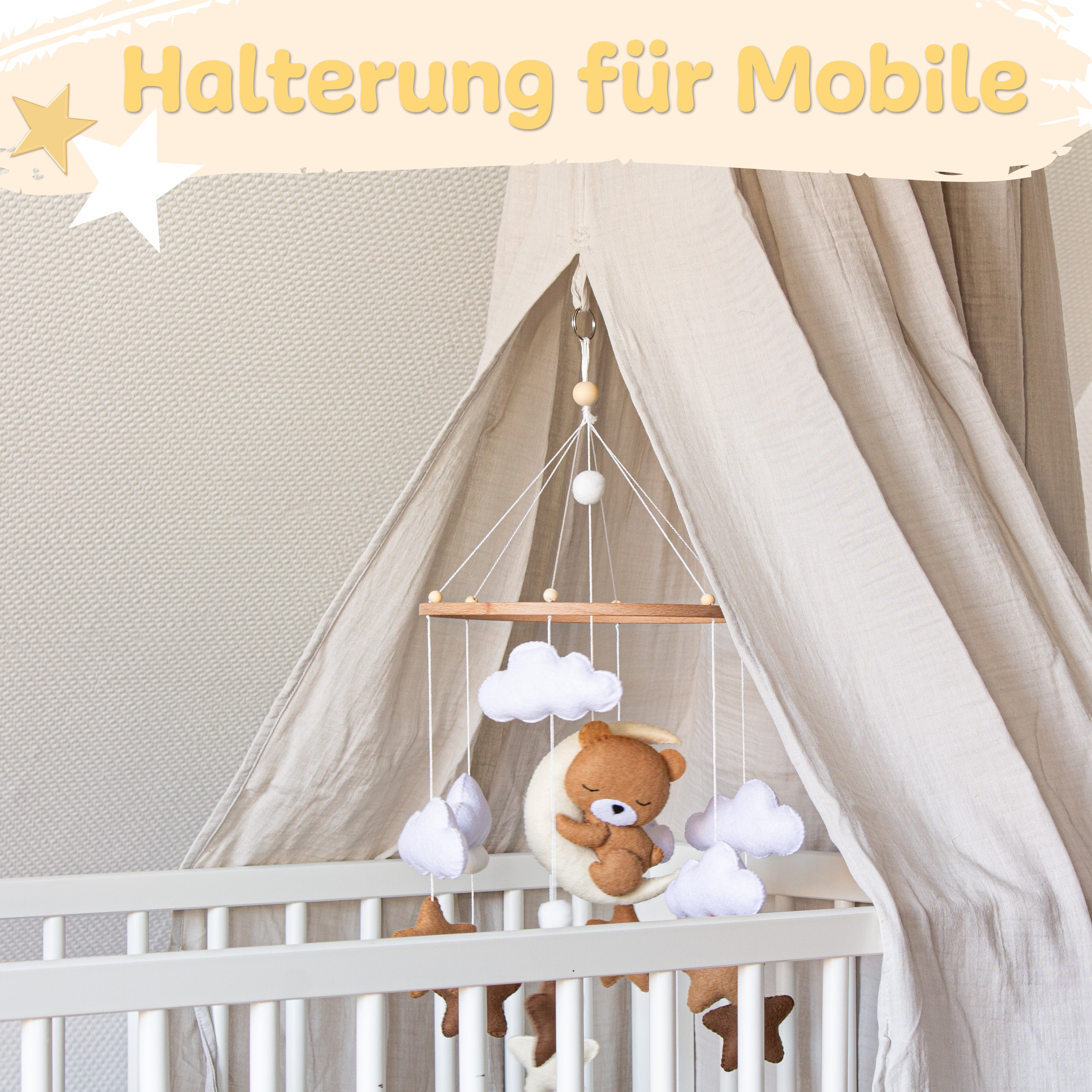 babykajo-betthimmel-musselin-130-cm-creme-hellgrau-3-varianten image 6