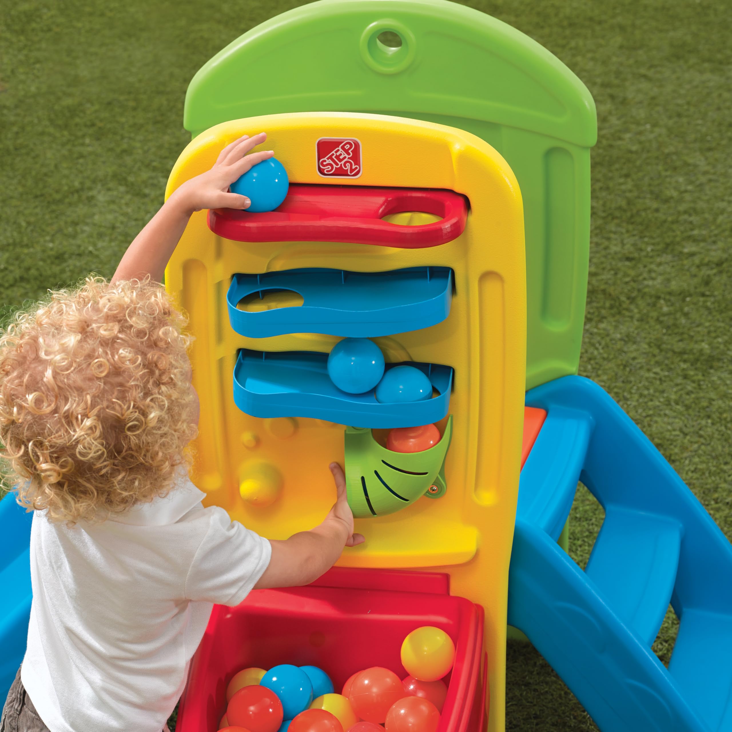 step2-play-ball-fun-climber-spielger-t-mit-rutsche-und-10-b-llen image 6