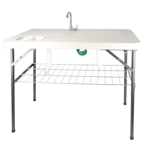 lemodo-klappbarer-filetiertisch-outdoor-sp-le-mit-2-becken image 8