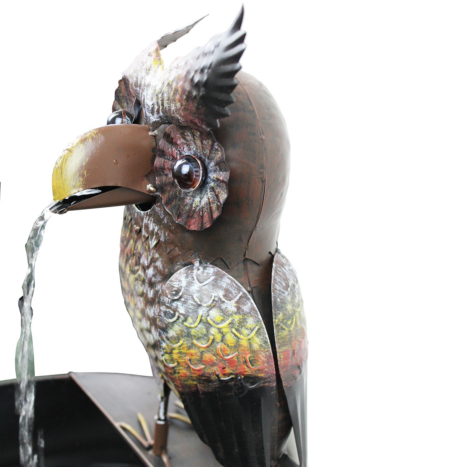 lemodo-metallbrunnen-mit-eule-51x39xh55cm-zimmerbrunnen-antik-look-inkl-elektrop image 4