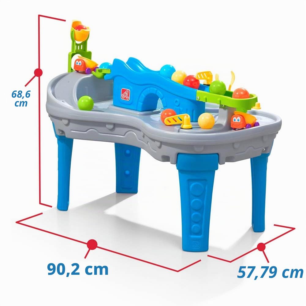 lemodo-step2-ball-buddies-truckin-rollin-spieltisch-aus-kunststoff-mit-b-llen image 2