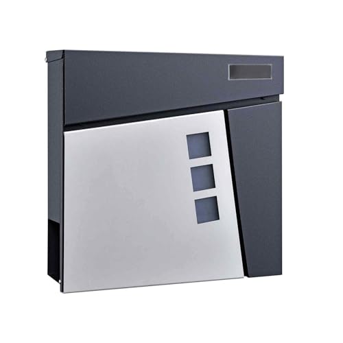 lemodo-2643-briefkasten-mit-zeitungsfach-verzinkt-pulverbeschichtet-37x37x10-5-c image 4