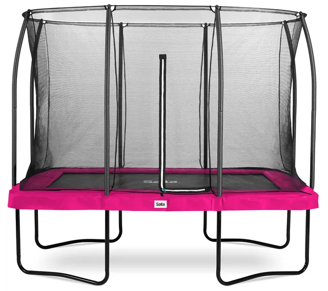 lemodo-salta-comfort-edition-trampolin-mit-sicherheitsnetz-214x153-cm-schwarz image 1