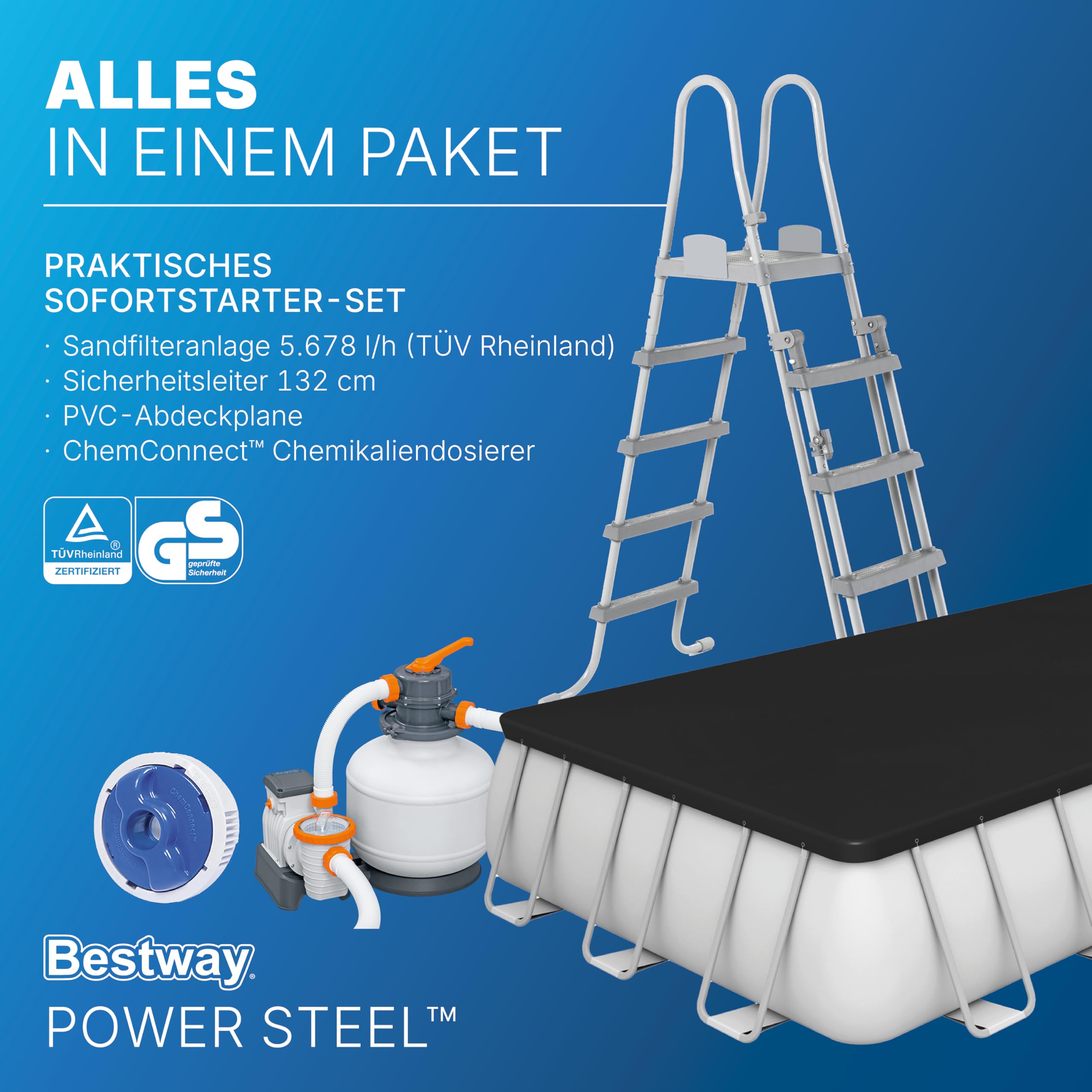 lemodo-bestway-power-steel-aufstellpool-komplett-set-eckig-732-x-366-x-132-cm-gr image 8