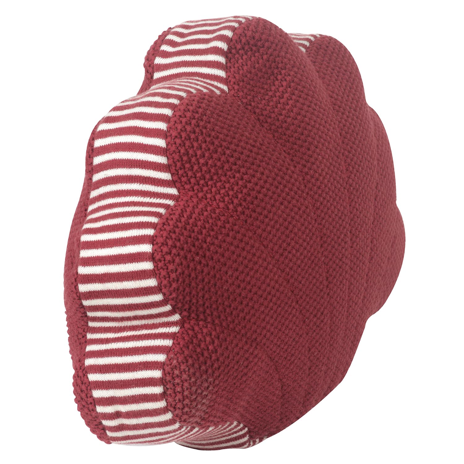 kindsgut-kuscheltier-muschel-dunkelrot-baumwolle-gestrickt image 5