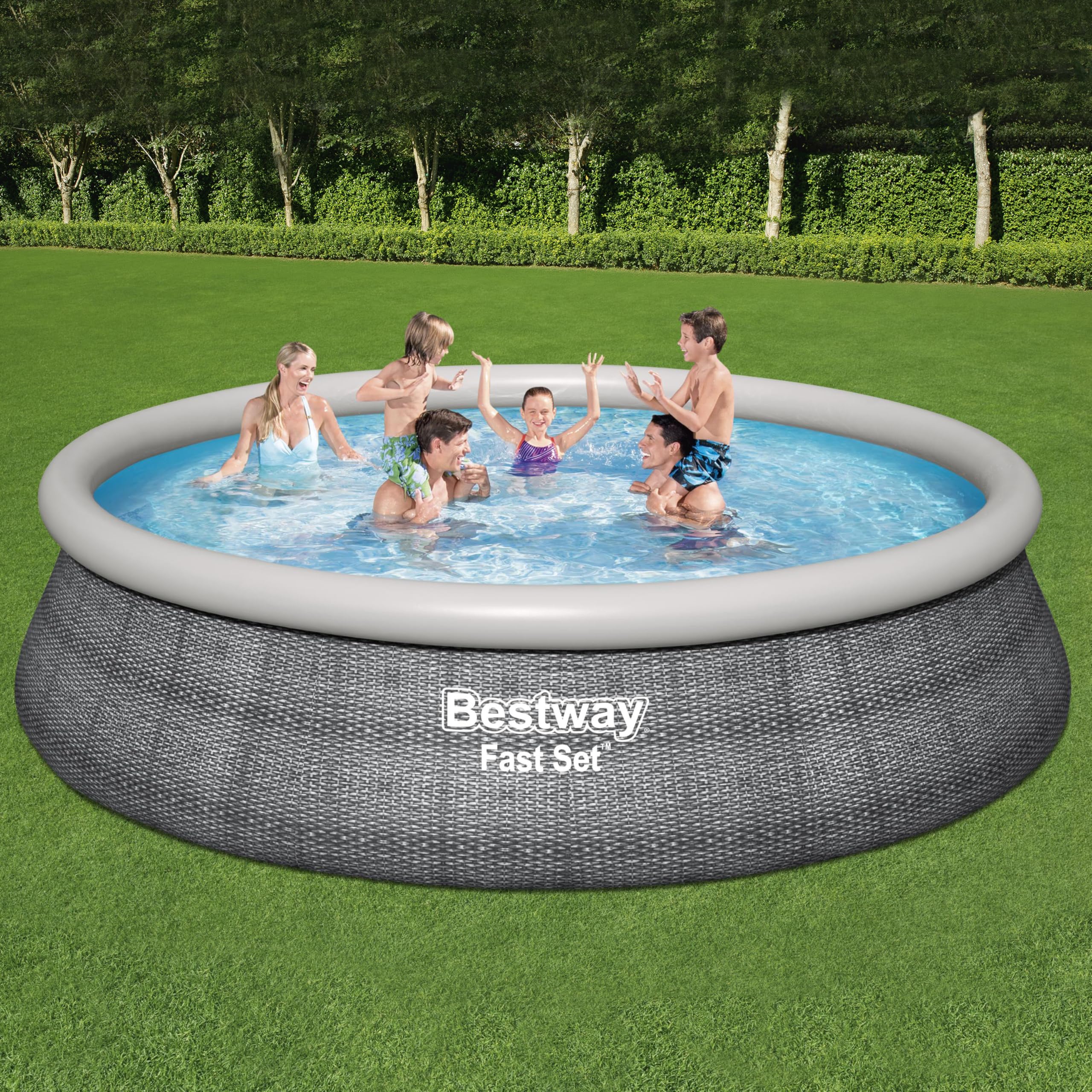 bestway-fast-set-pool-457x107-cm-rattan-komplett-set-mit-pumpe image 2