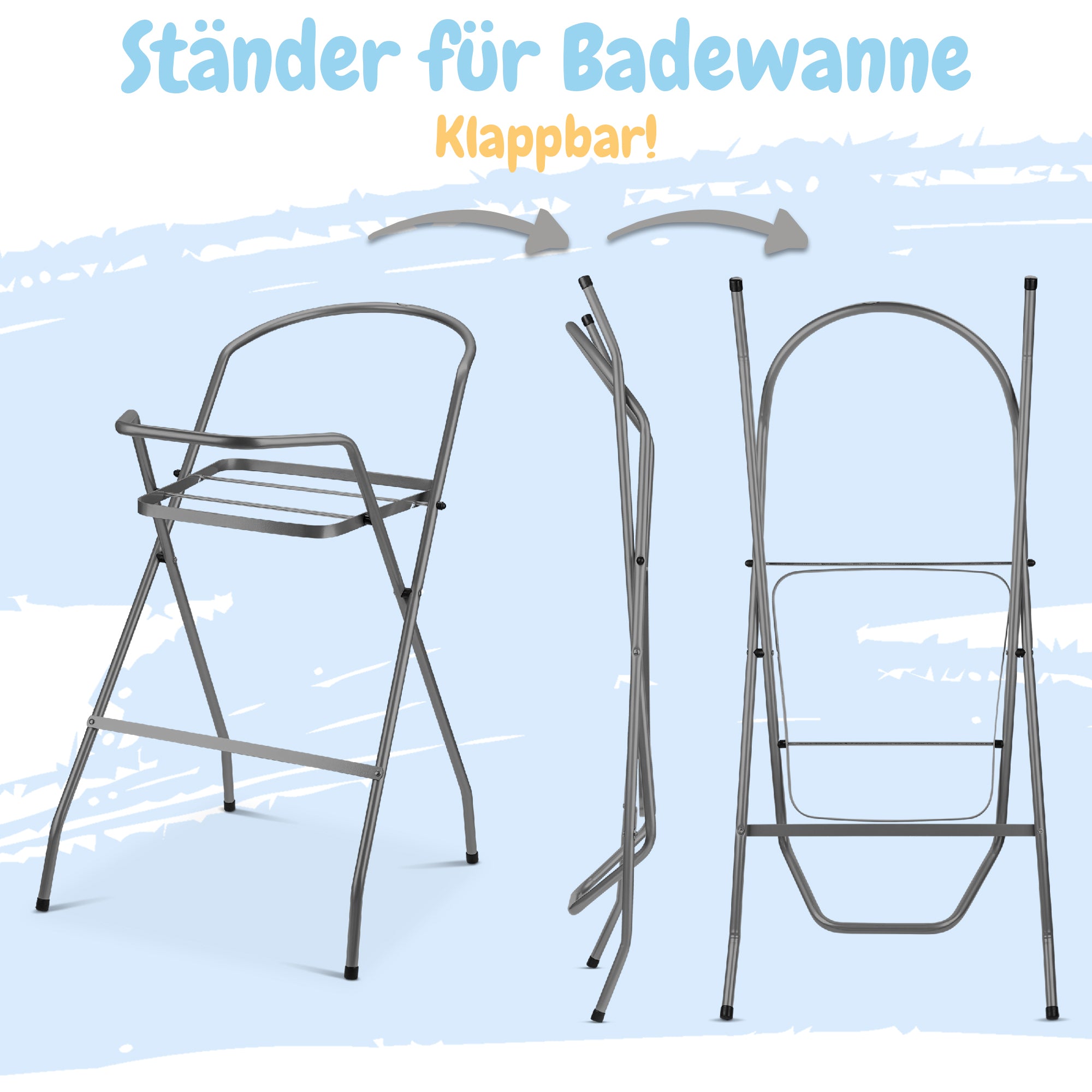 babykajo-babybadewanne-mit-gestell-4-teiliges-badeset-86-cm image 6
