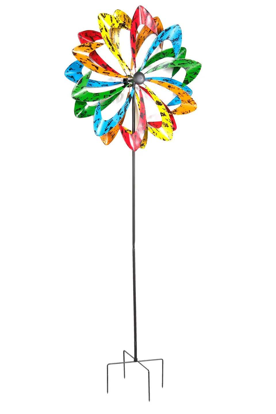 lex-doppel-windrad-multicolor-62-cm-metall-210-cm image 1