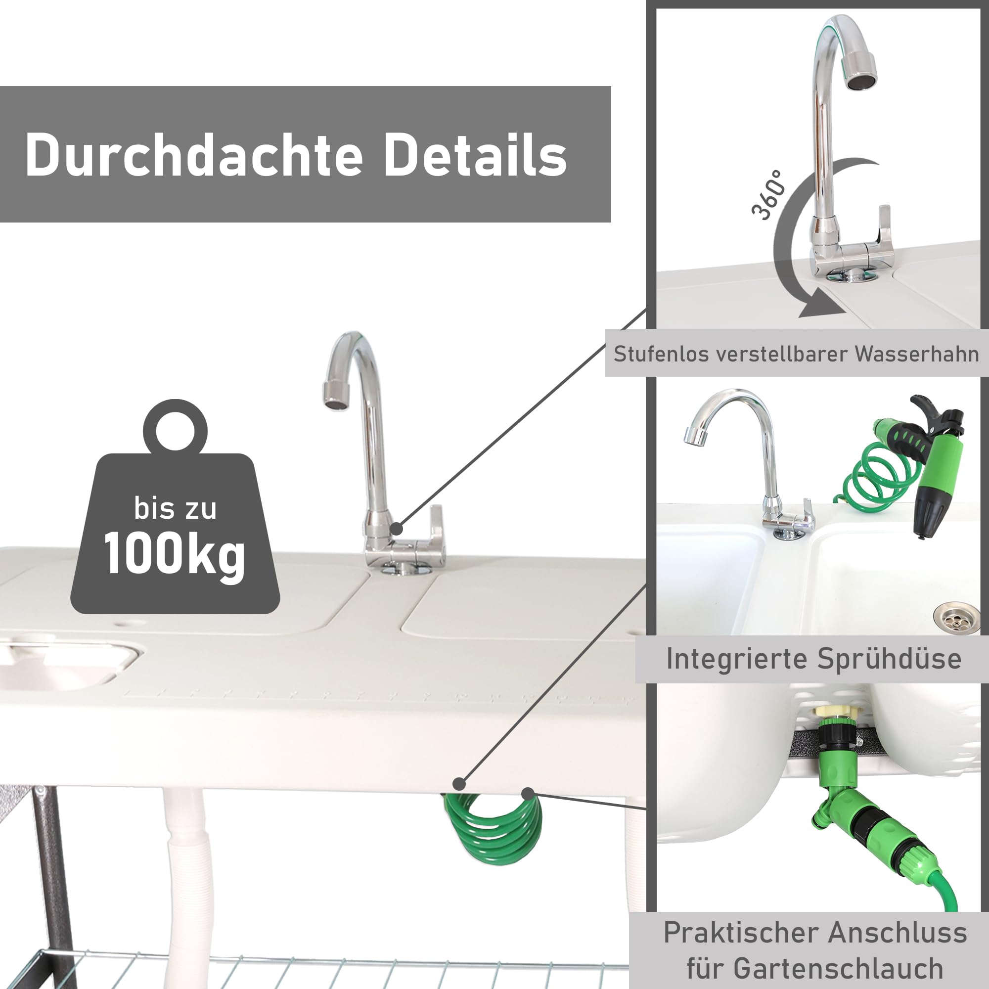 lemodo-klappbarer-filetiertisch-outdoor-sp-le-mit-2-becken image 3