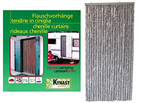 lemodo-flauschvorhang-90-x-200-cm-chenille-t-rvorhang-grau image 5