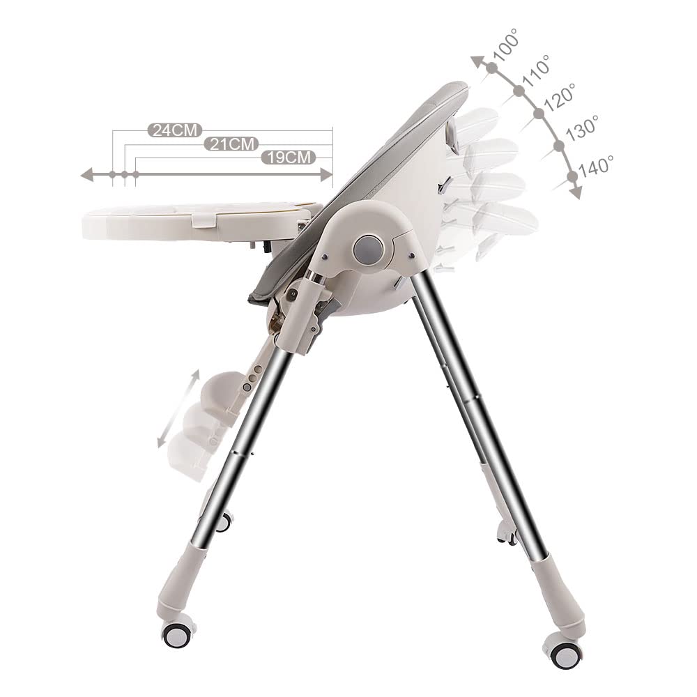 ounuo-baby-hochstuhl-verstellbar-klappbar-mitwachsend-grau-mit-pu-leder image 3