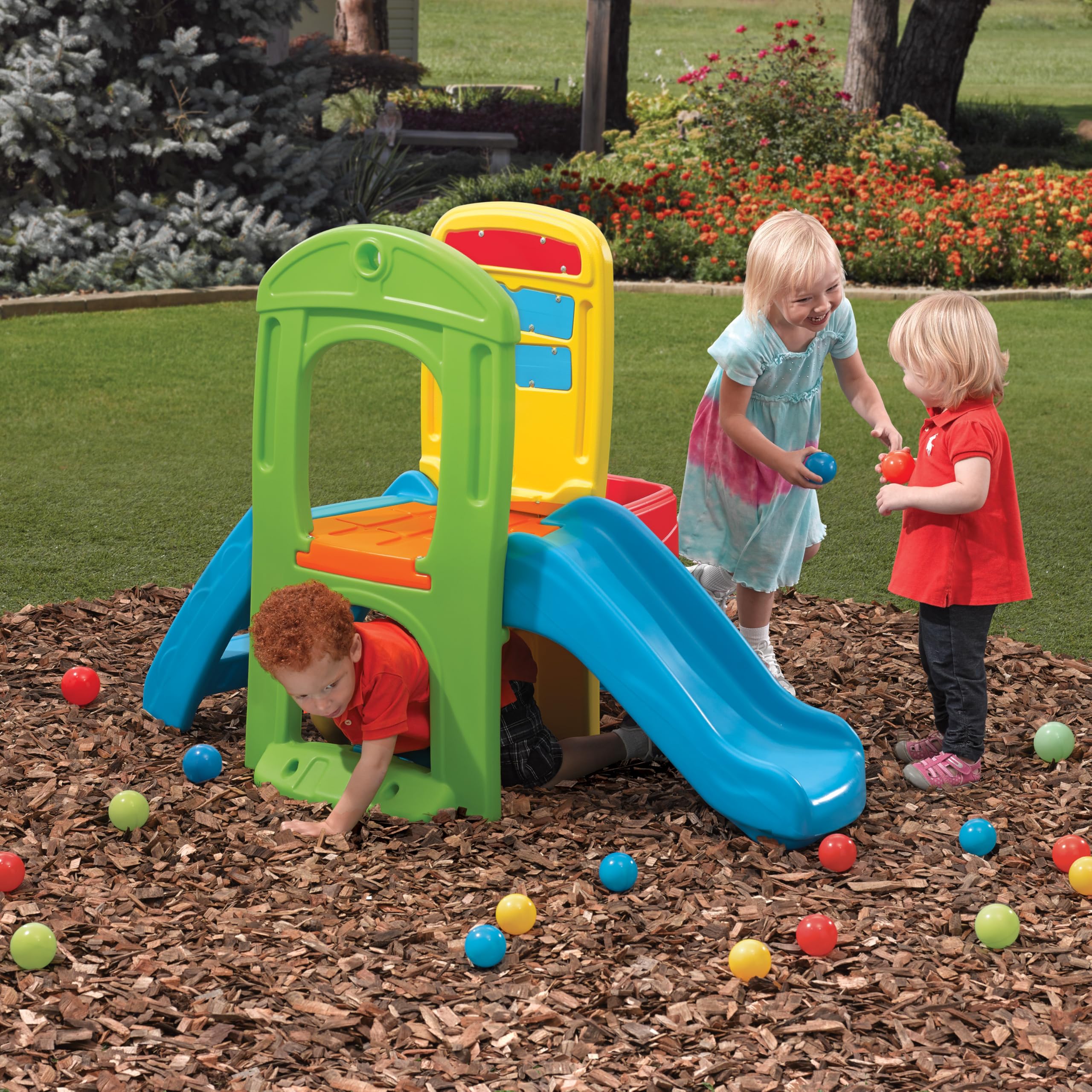step2-play-ball-fun-climber-spielger-t-mit-rutsche-und-10-b-llen image 5