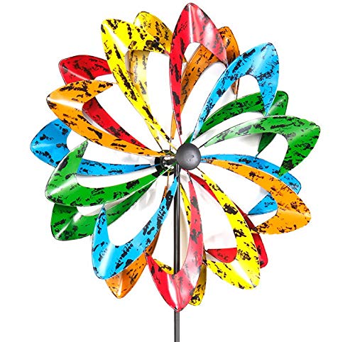 lex-doppel-windrad-multicolor-62-cm-metall-210-cm image 3