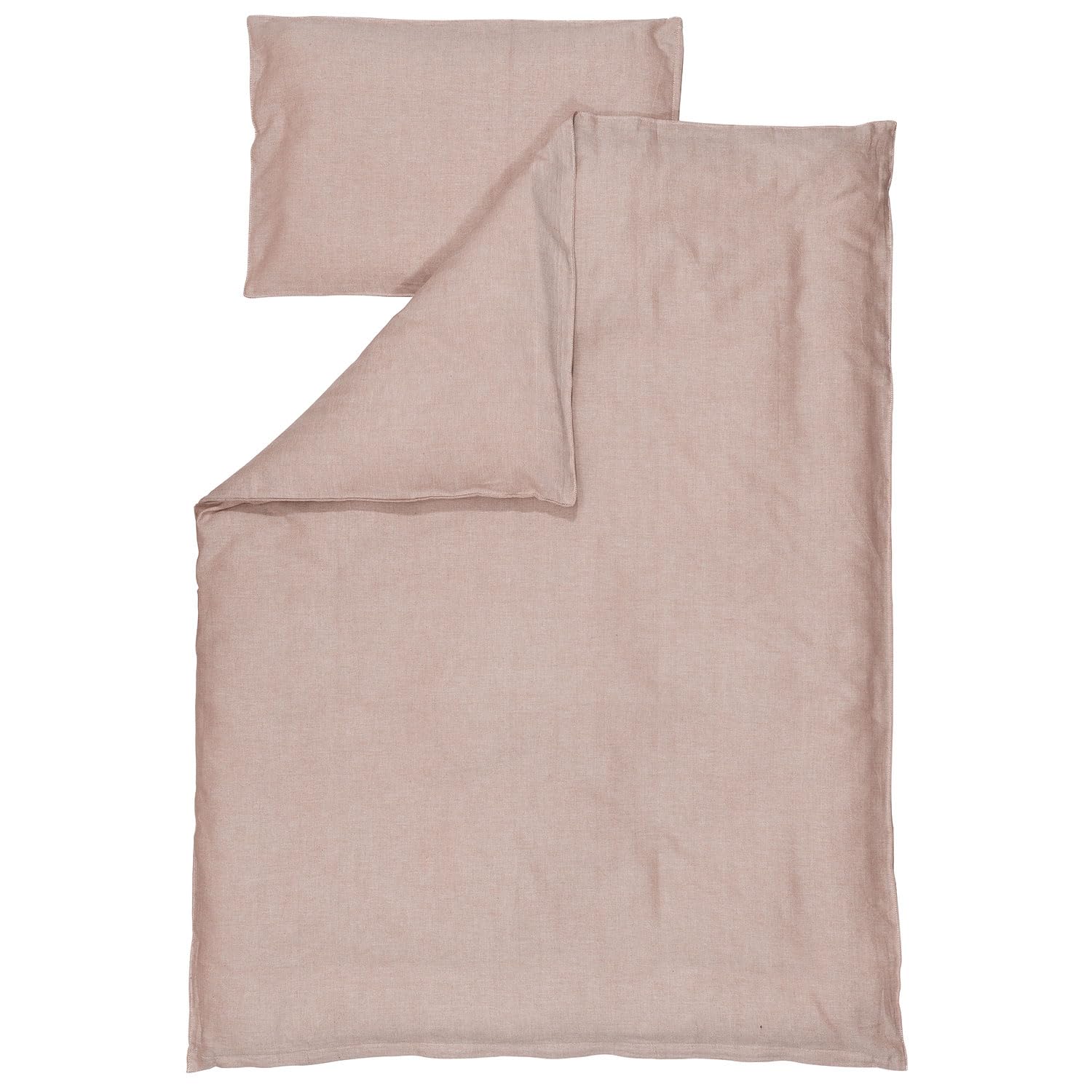 kindsgut-babybettw-sche-baumwolle-100x135-cm-altrosa-2-teilig image 8