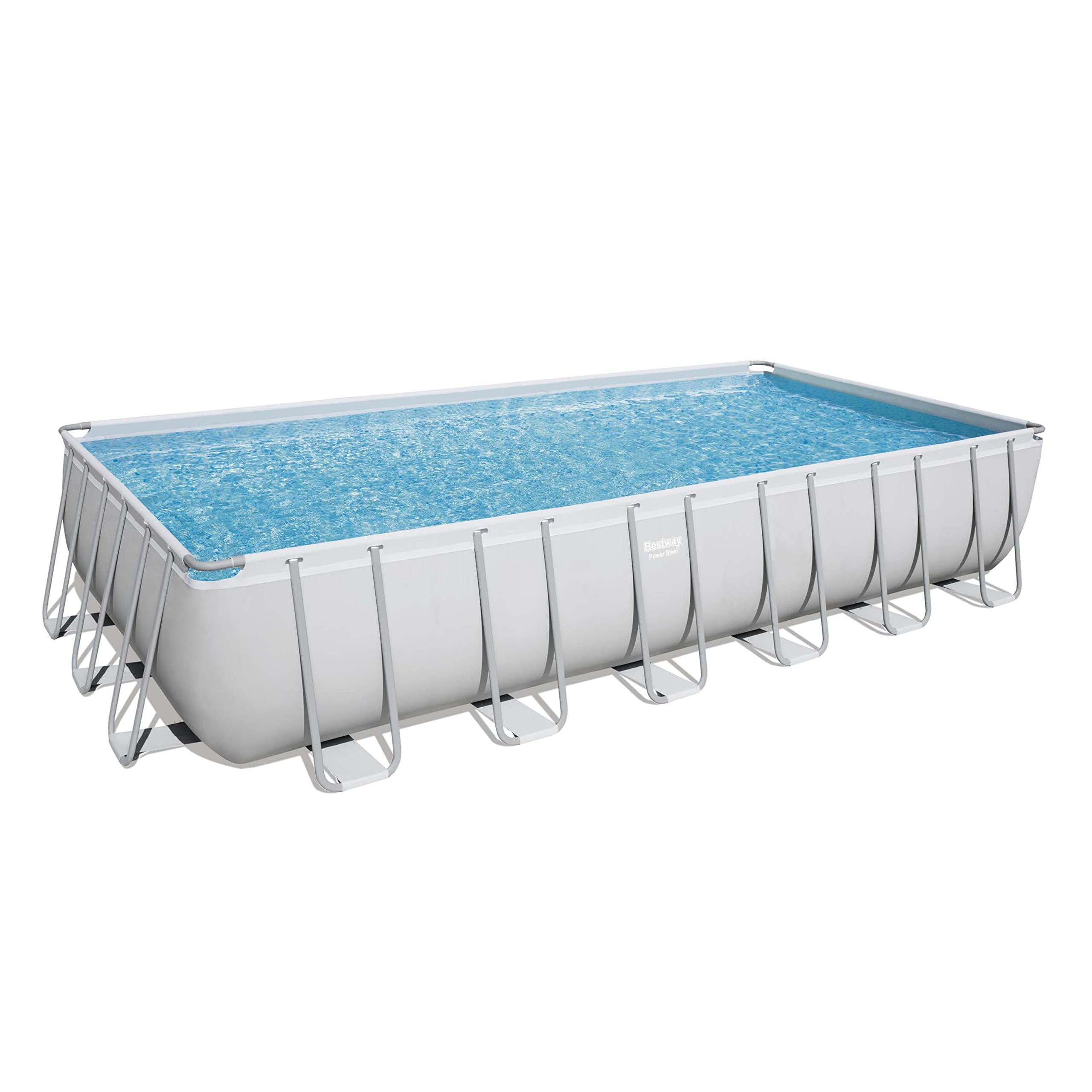 lemodo-bestway-power-steel-aufstellpool-komplett-set-eckig-732-x-366-x-132-cm-gr image 4