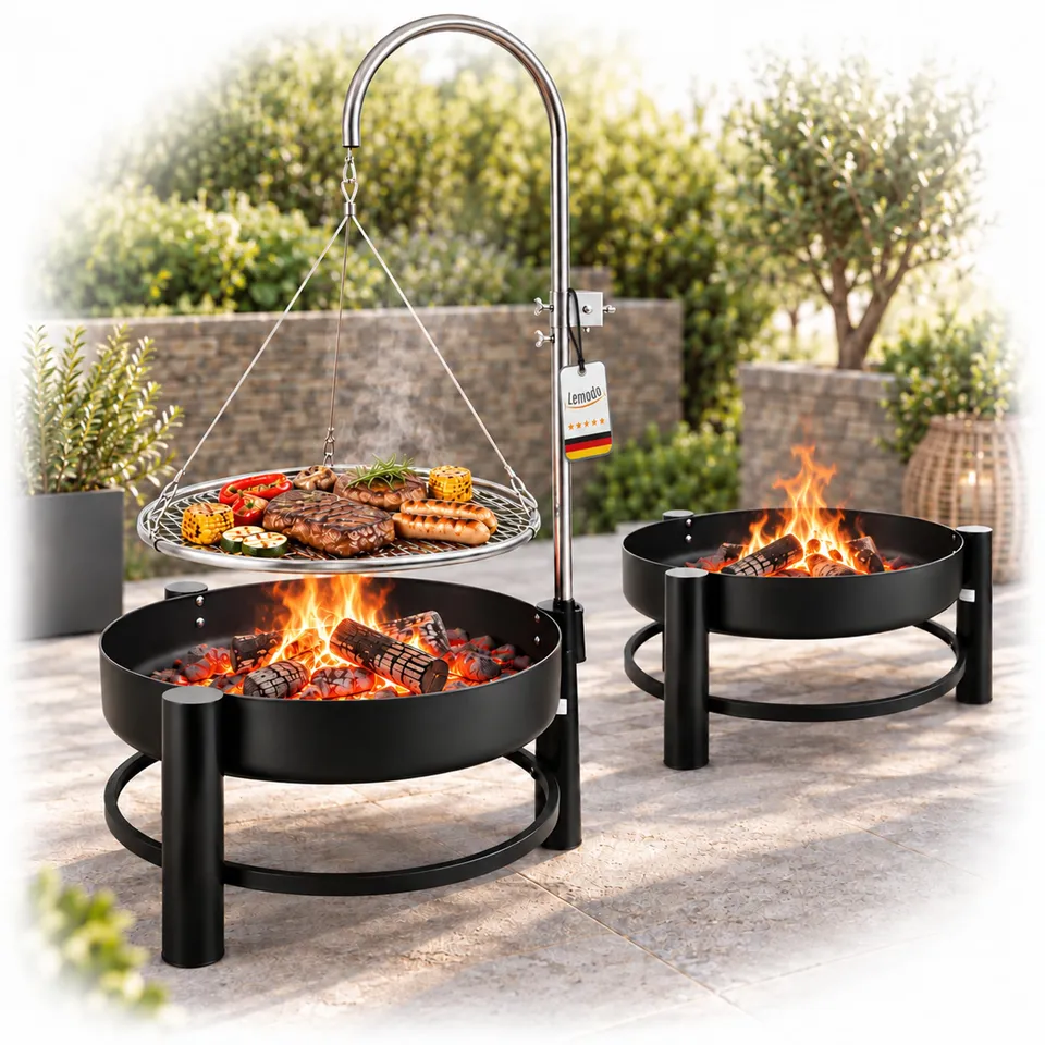 lemodo-schwenkgrill-holzkohlegrill-55-cm-h-henverstellbar image 1