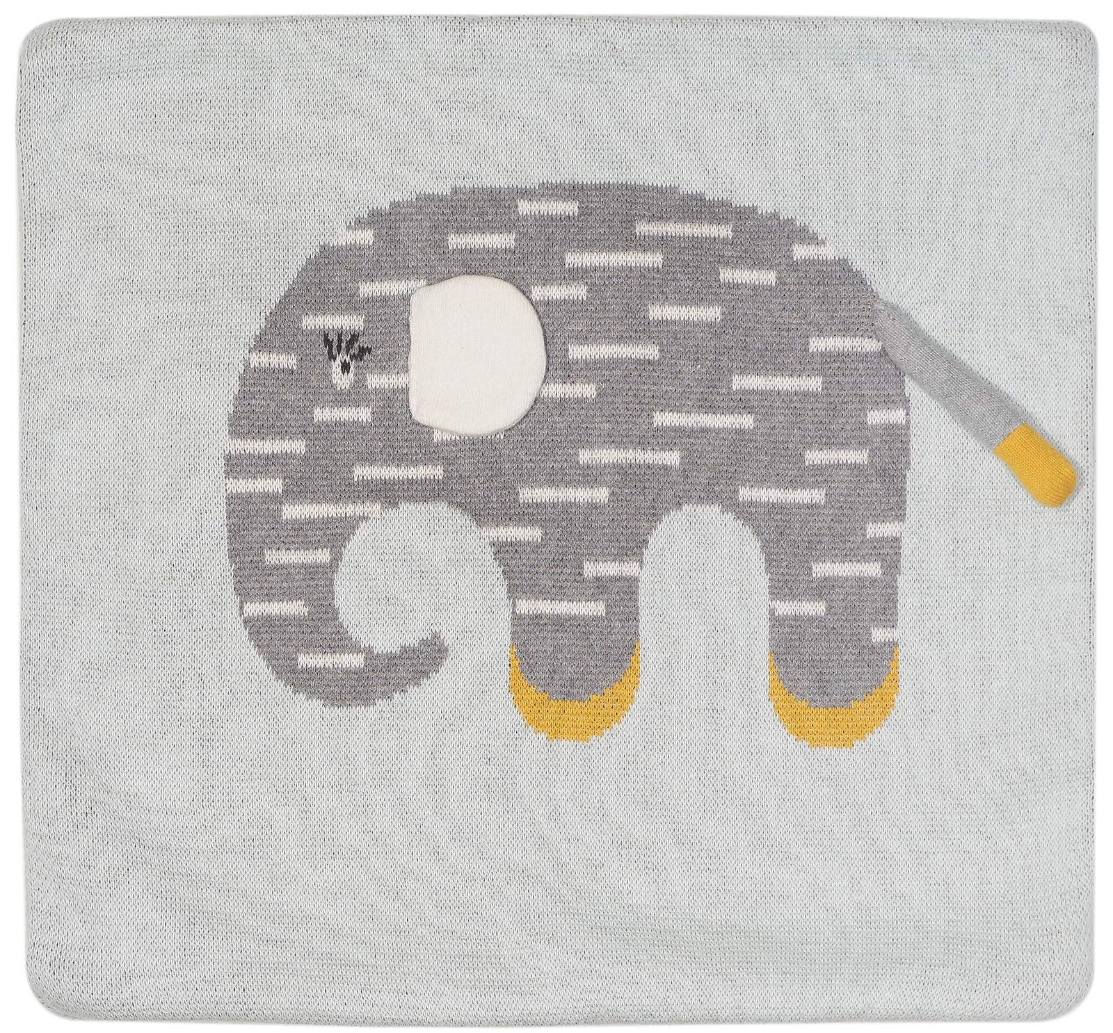 kindsgut-kissenbezug-kinder-baumwolle-40x40-cm-elefant image 1