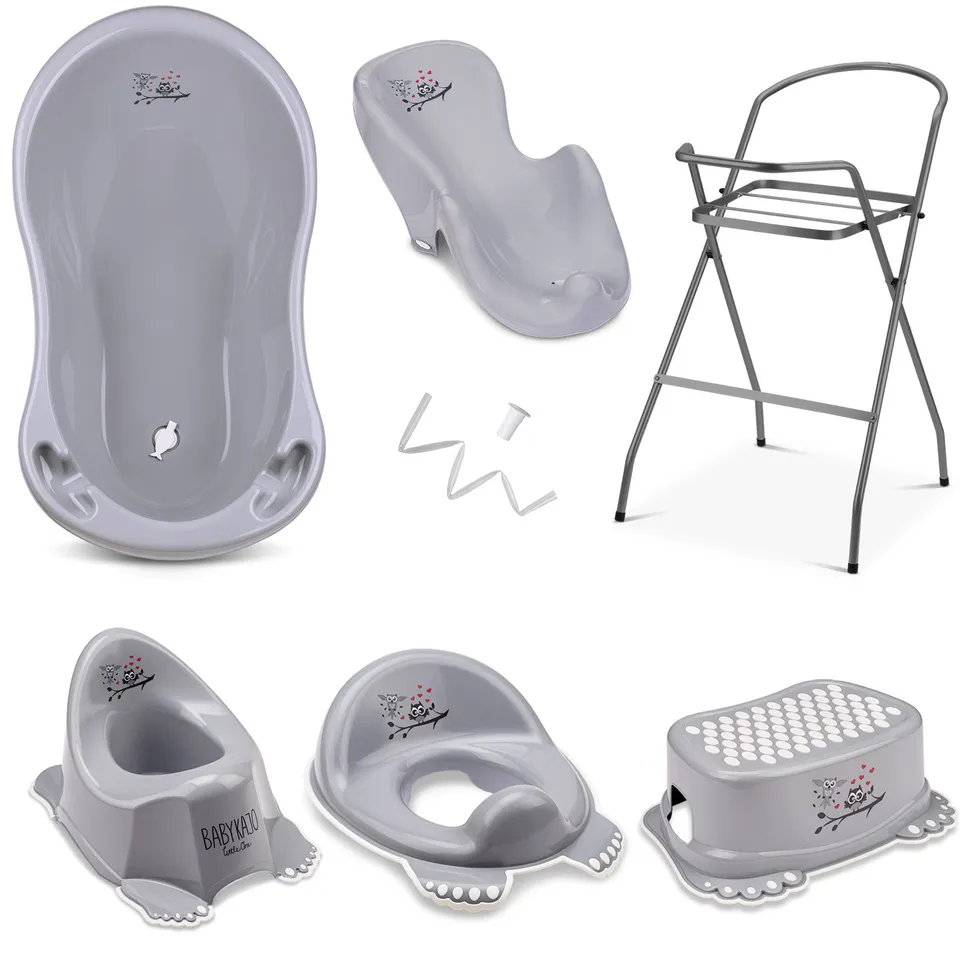 babykajo-babybadewanne-mit-st-nder-7-teiliges-set-86-cm image 1