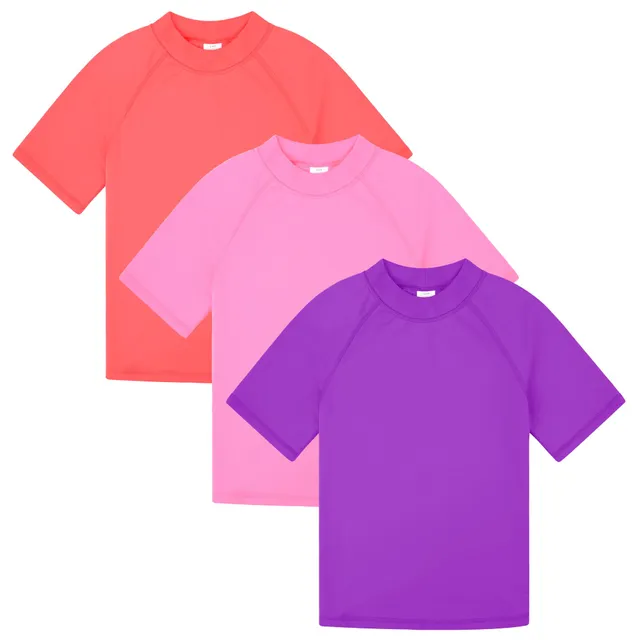 big-elephant-kinder-kurzarm-rashguard-shirt-3er-set-upf-50 image 1