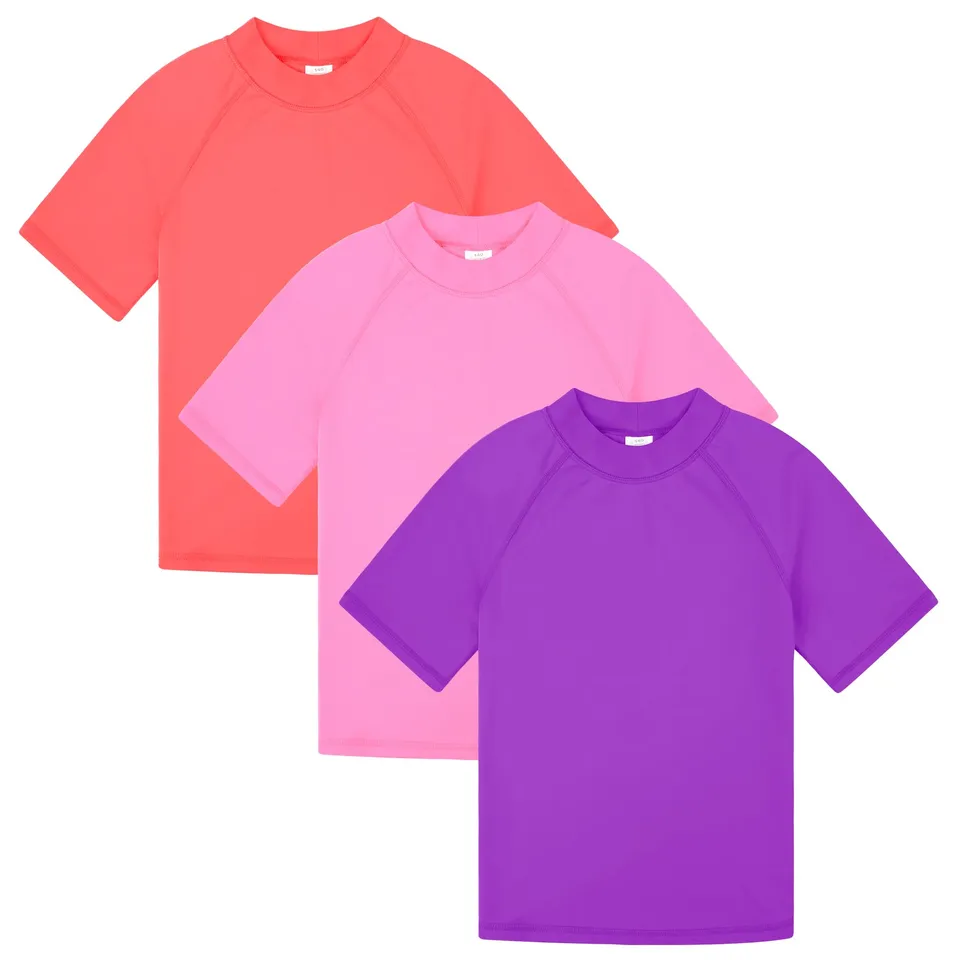 big-elephant-kinder-kurzarm-rashguard-shirt-3er-set-upf-50 image 1