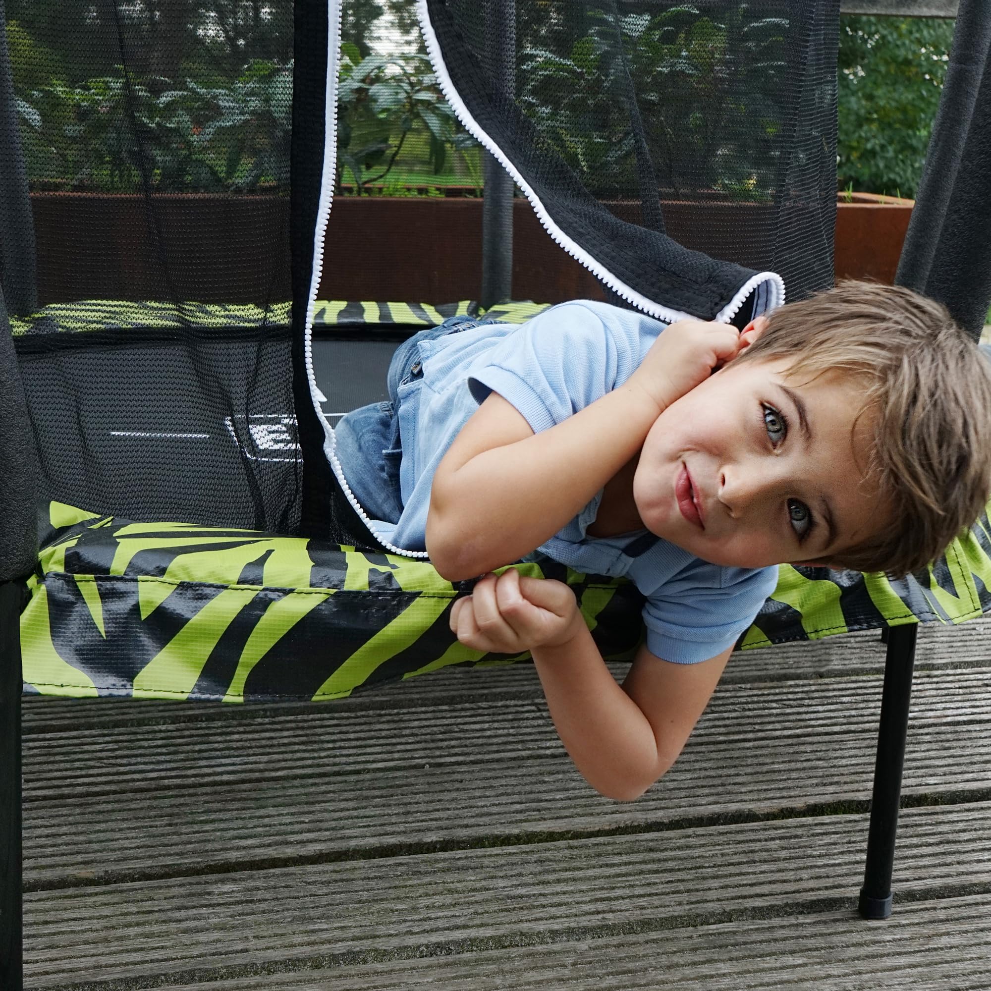 lemodo-exit-tiggy-junior-trampolin-mit-haltestange image 5