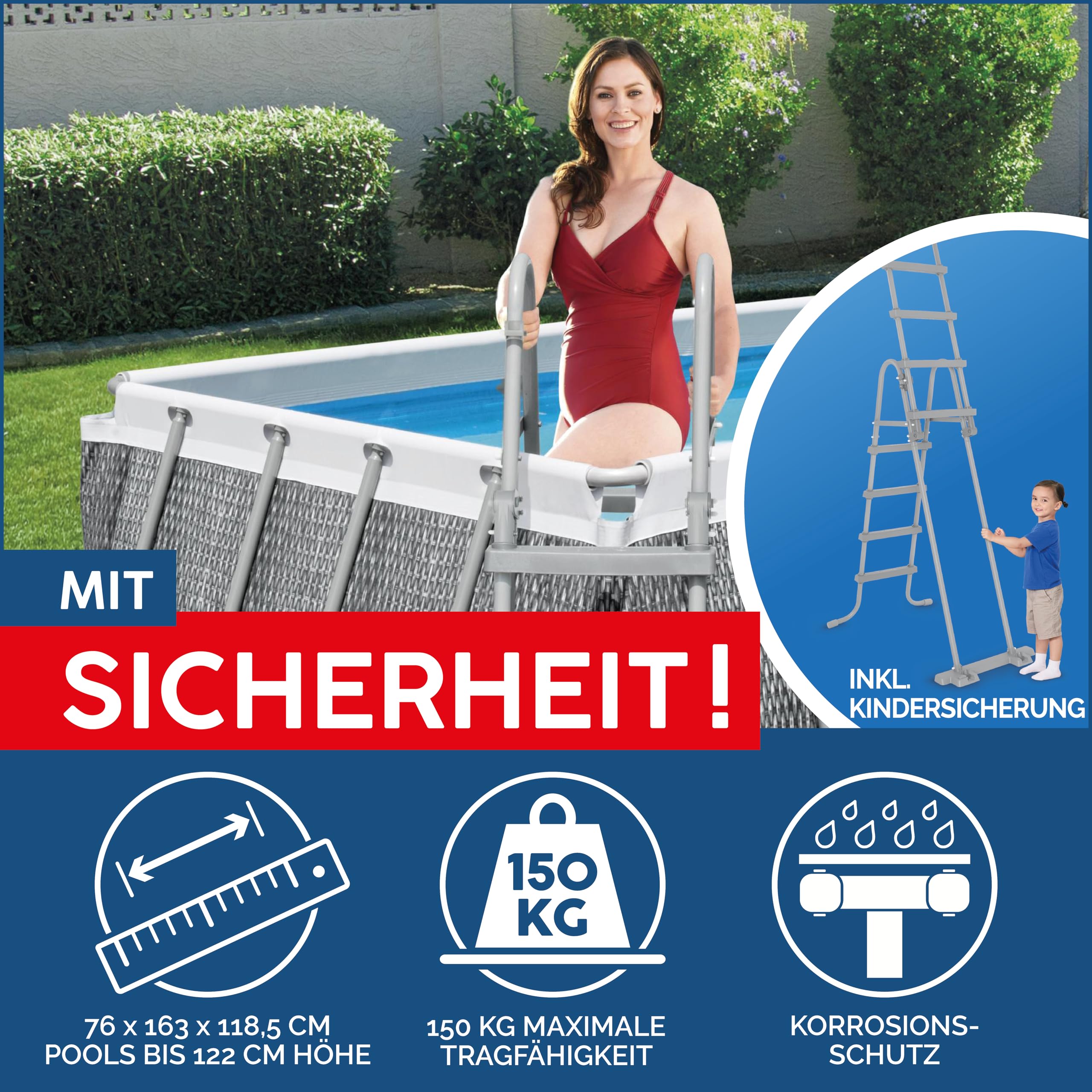 bestway-power-steel-frame-pool-eckig-412x201x122-cm-komplett-set-mit-filterpumpe image 7
