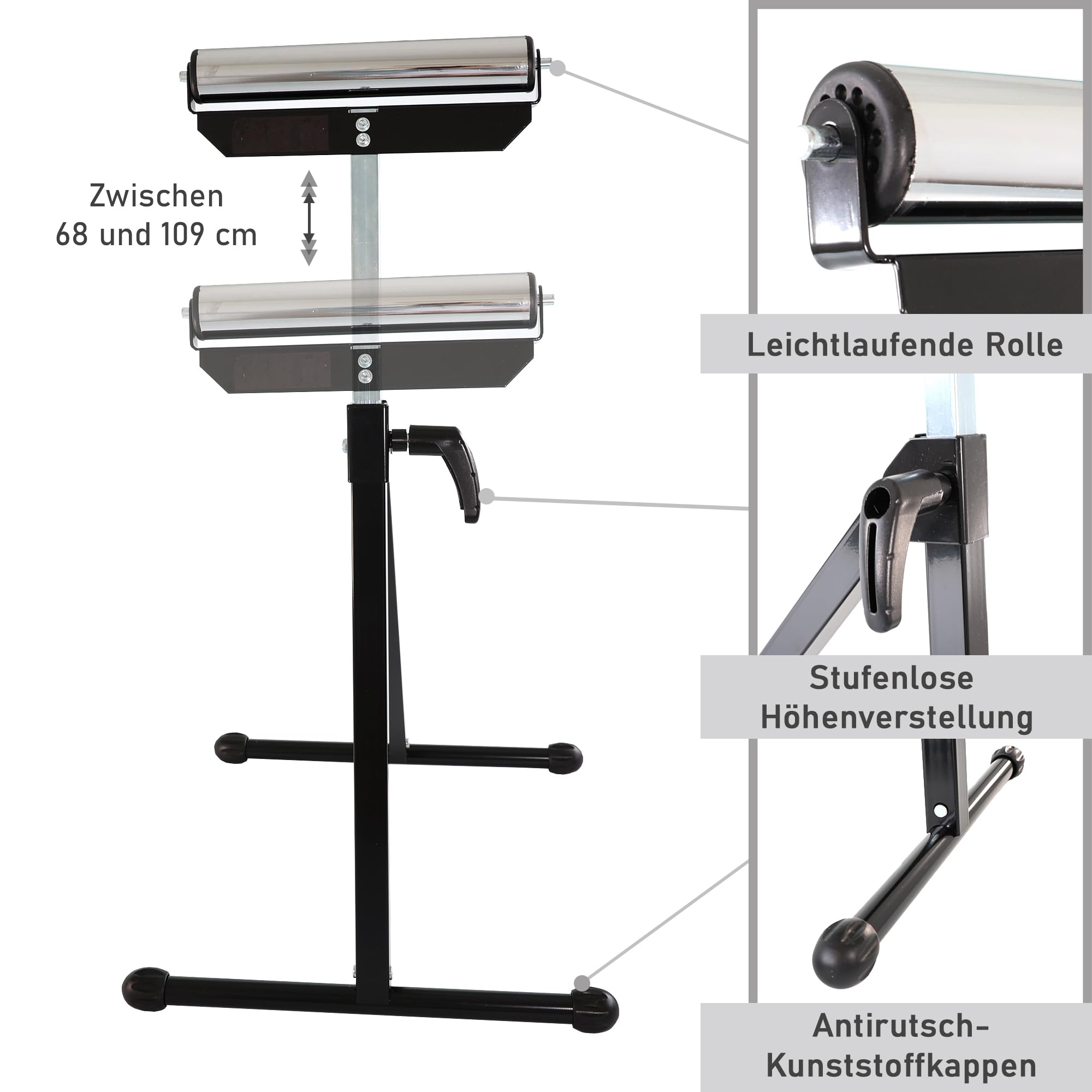 lemodo-rollenbock-h-henverstellbar-klappbock-2er-set-bis-60-kg image 2