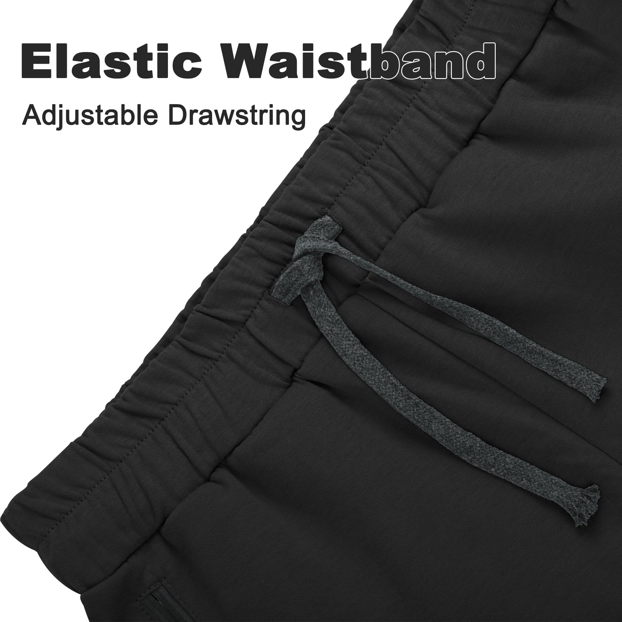 big-elephant-herren-baumwoll-shorts-mit-kordelzug-trainings-shorts-freizeit image 3