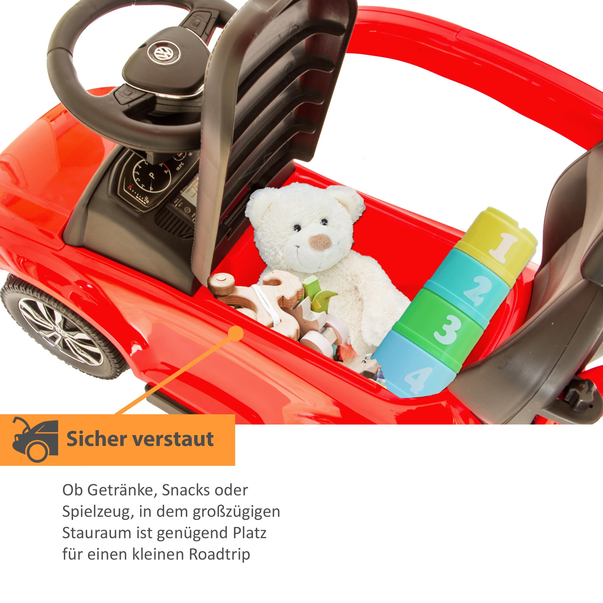 lemodo-rutschauto-mit-schiebestange-ab-1-jahr-vw-lizenz-mit-sonnenschutz image 8