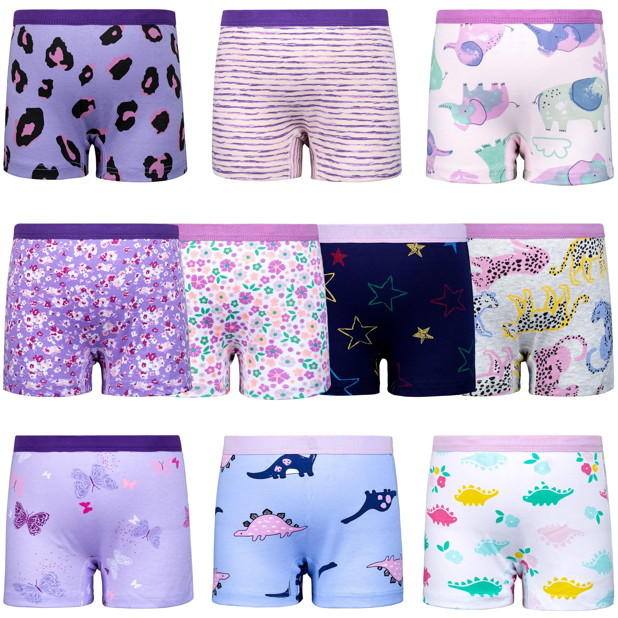 big-elephant-boxershorts-m-dchen-10er-pack-3t-10-jahre-baumwolle image 1