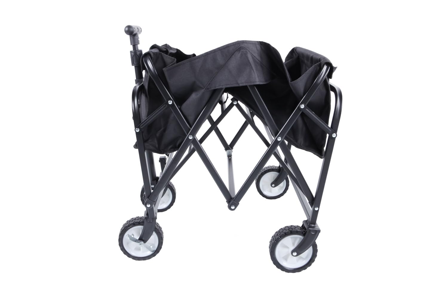 lemodo-faltbarer-bollerwagen-schwarz-transportwagen-bis-80-kg image 4